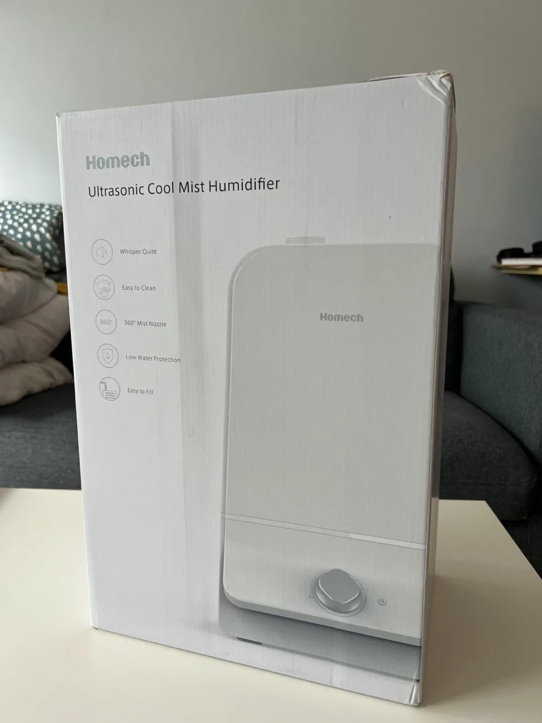 💦 Homech Ultrasonic Cool Mist Humidifier