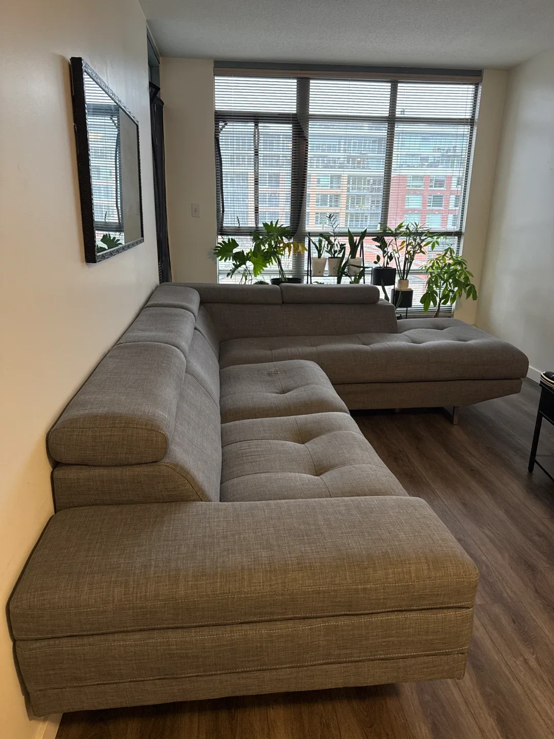 Grey Sectional Sofa