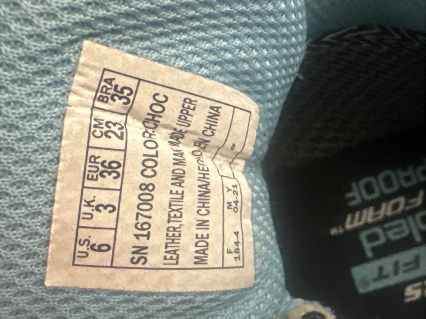 Skechers Outdoor Waterproof Hiking Boots - Size 6