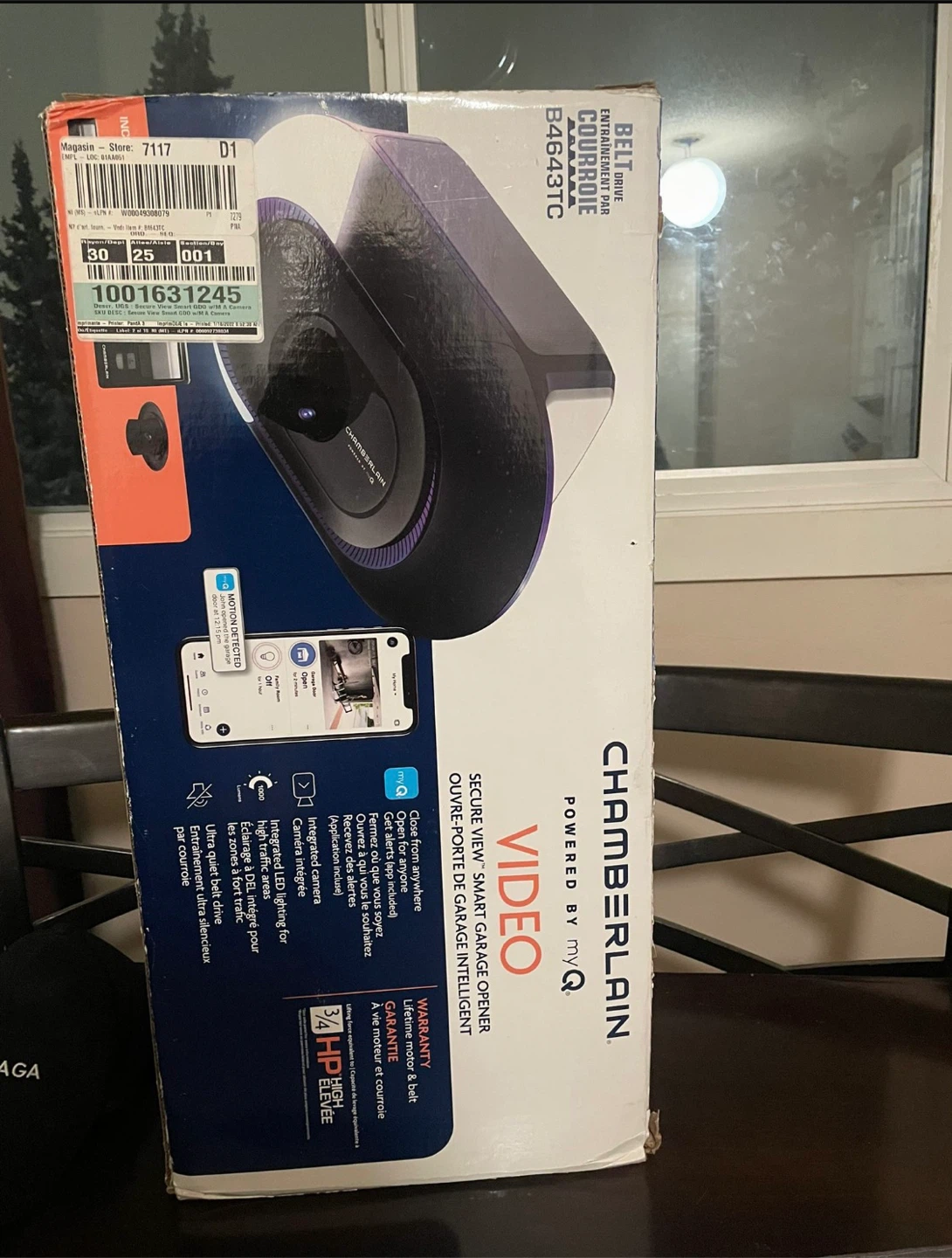 Chamberlain B4643TC Secure View Smart Garage Opener - photo 2