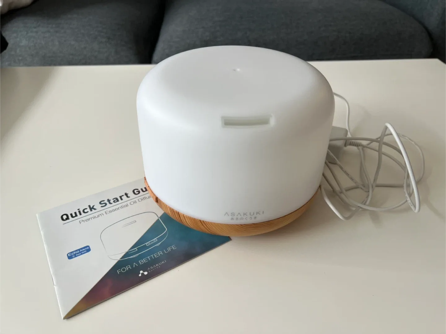 💦 ASAKUKI Premium Essential Oil Diffuser