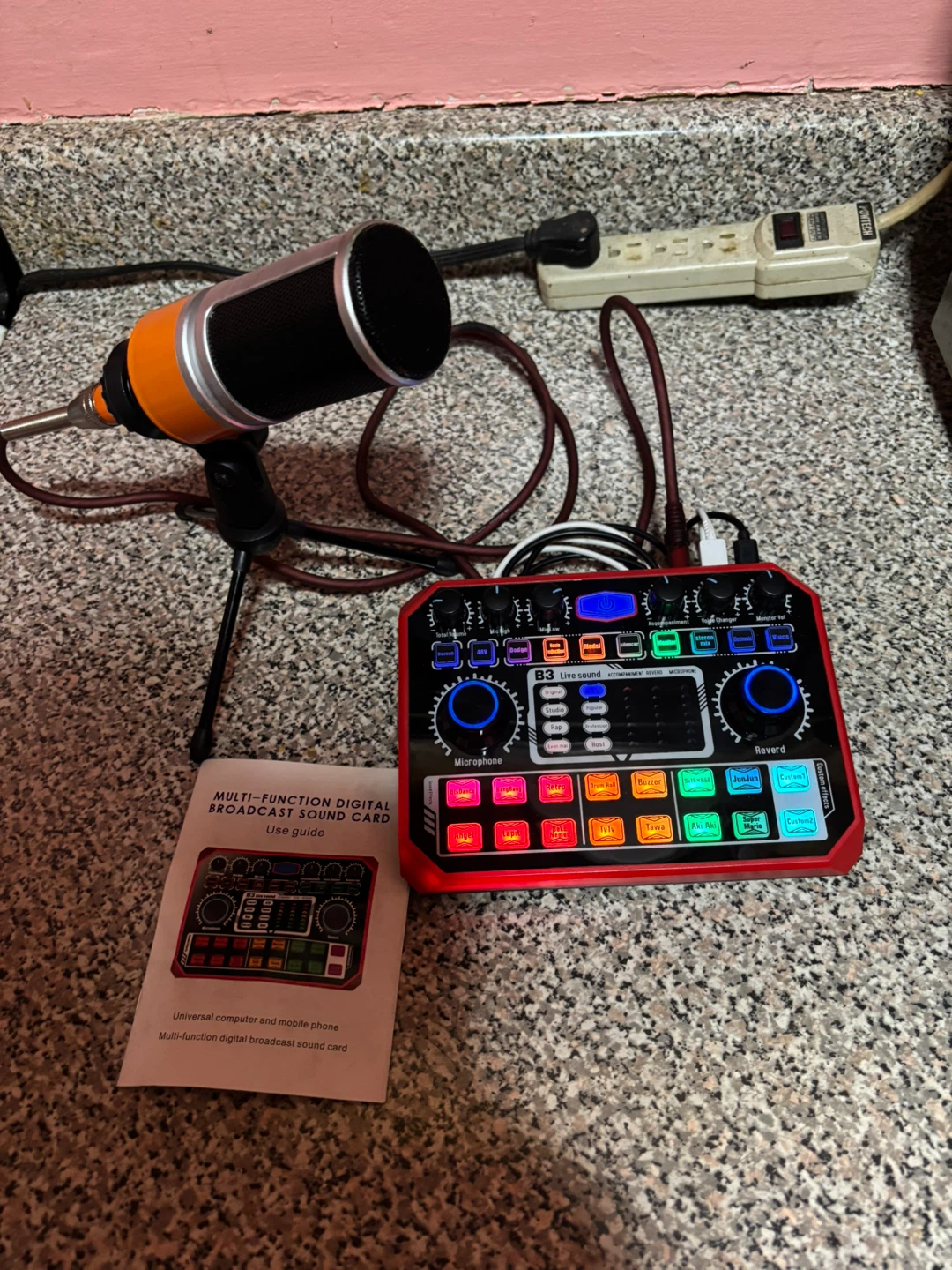 B3 Live Sound Card & Microphone Set - photo 3