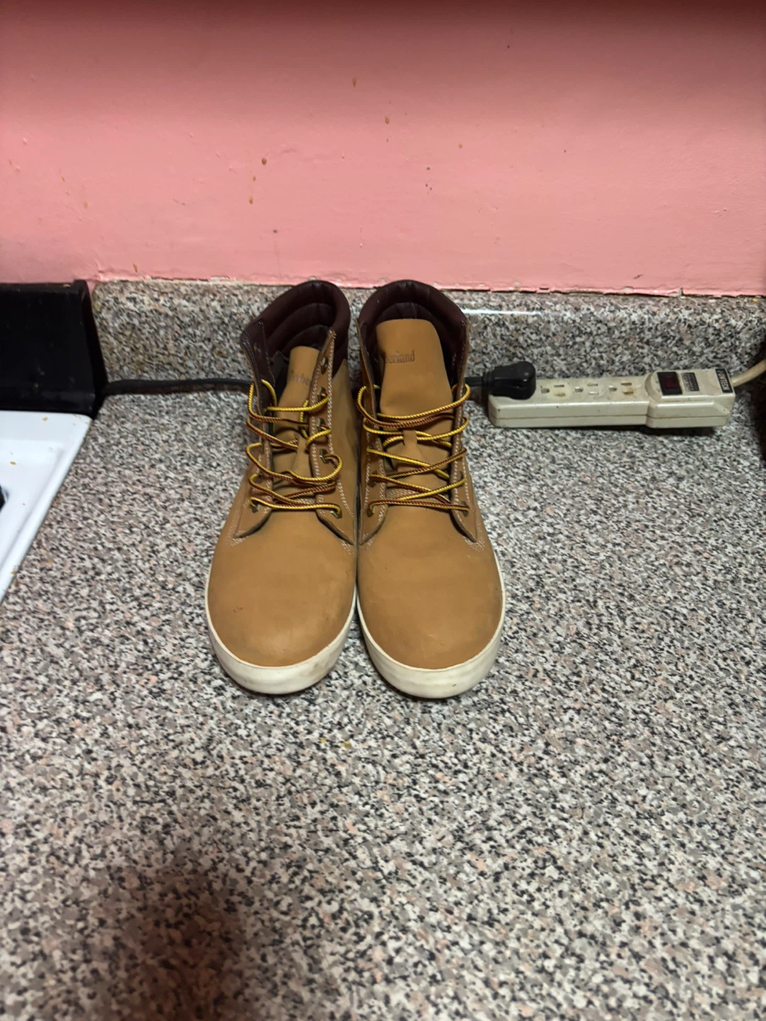 Timberland Tan Leather High-Top Sneakers - photo 5
