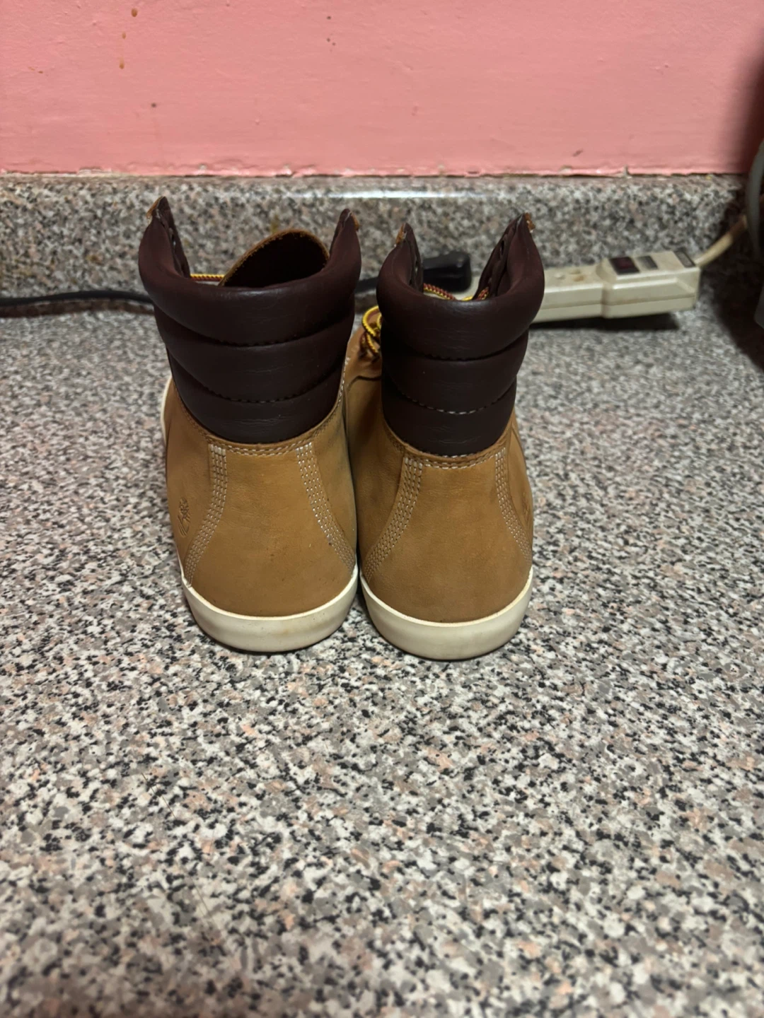Timberland Tan Leather High-Top Sneakers - photo 3