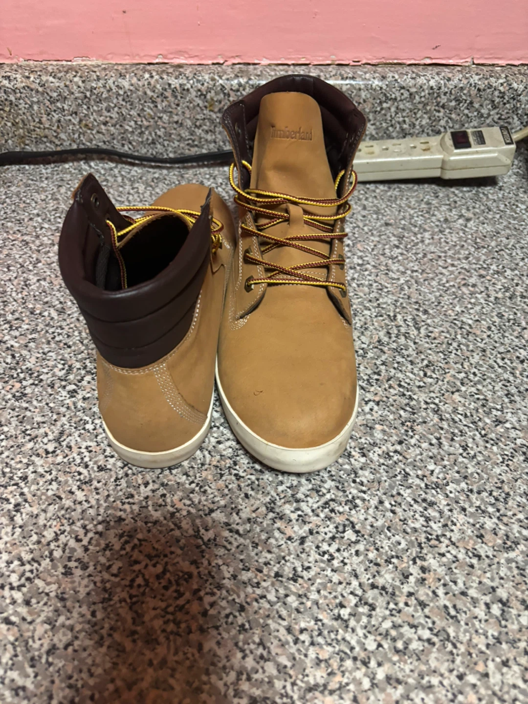 Timberland Tan Leather High-Top Sneakers - photo 2