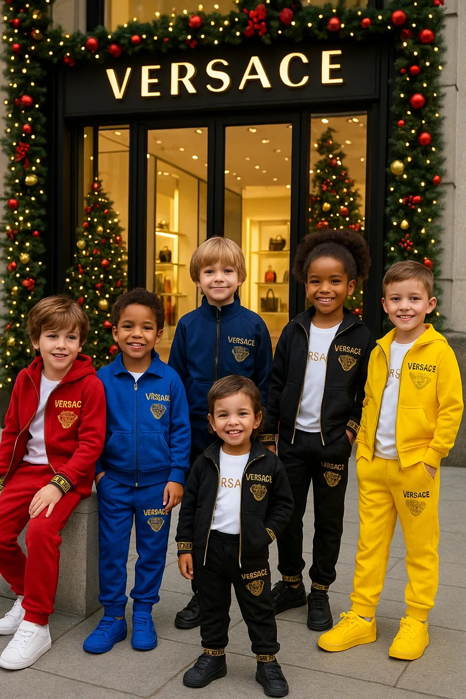 Versace Kids Tracksuit 3 PC image indicator(3)