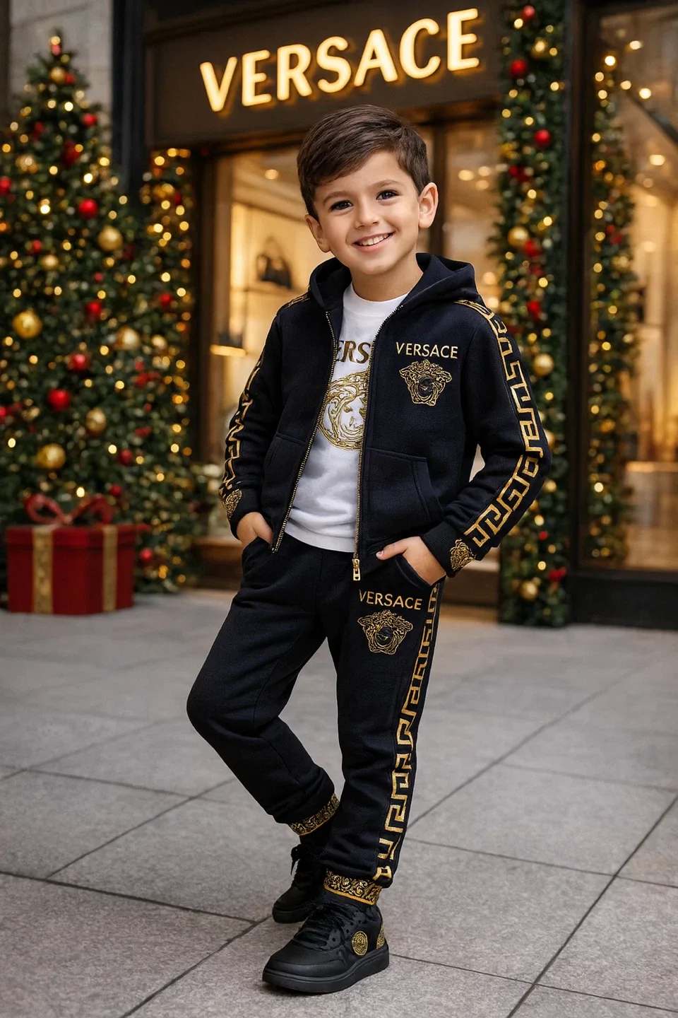 Versace Kids Tracksuit 3 PC image indicator(4)
