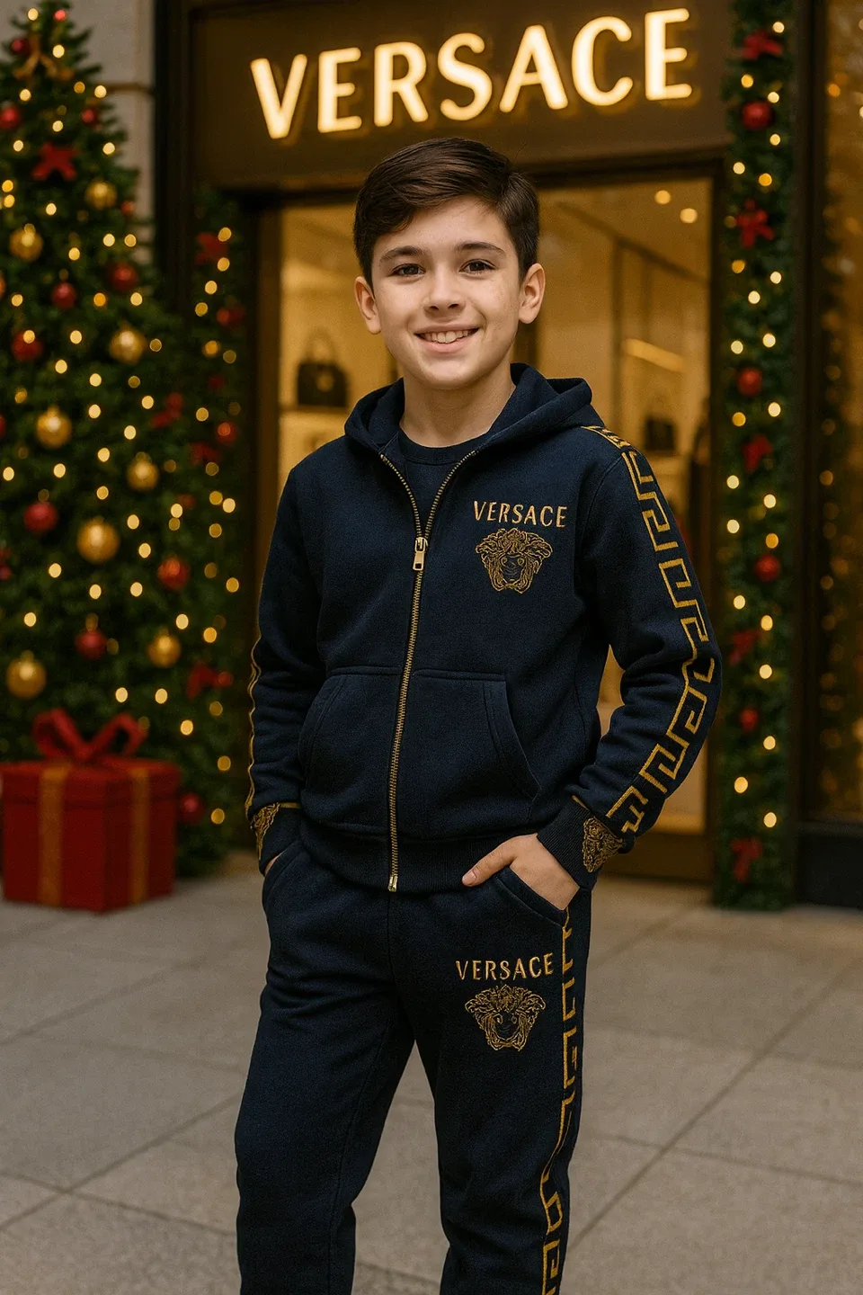 Versace Kids Tracksuit 3 PC image indicator(8)