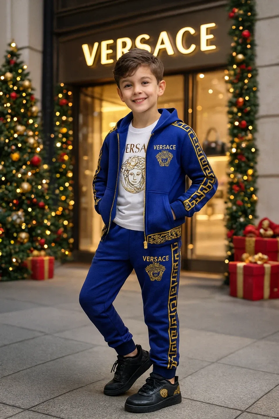 Versace Kids Tracksuit 3 PC image indicator(7)