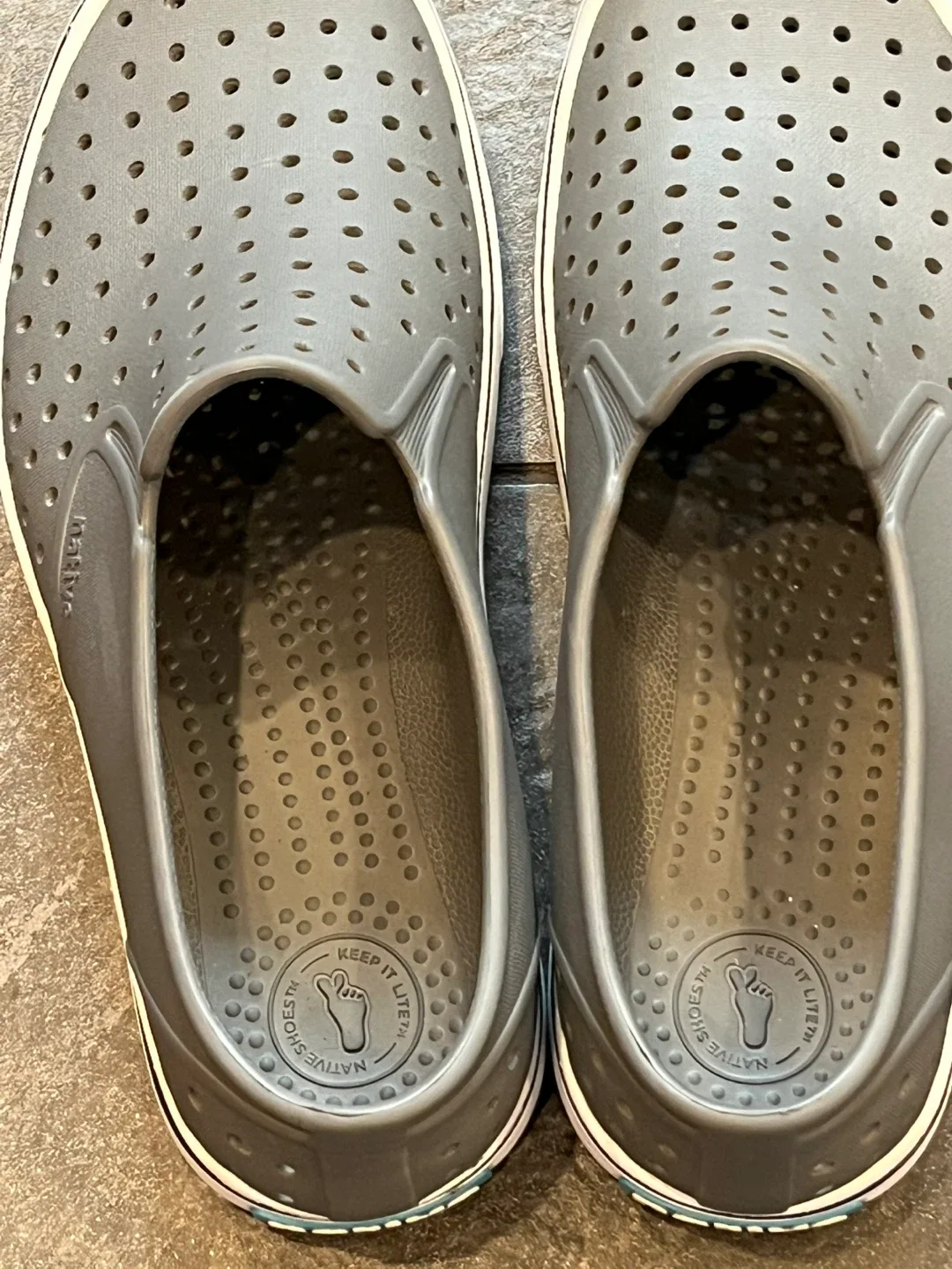 Native Shoes Jefferson Grey Size M8/W10 image indicator(3)