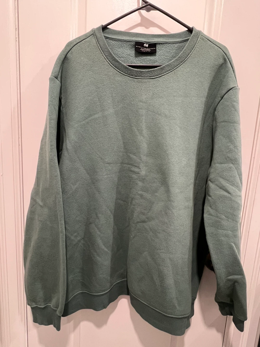 H&M Relaxed Fit XXL Green Sweater