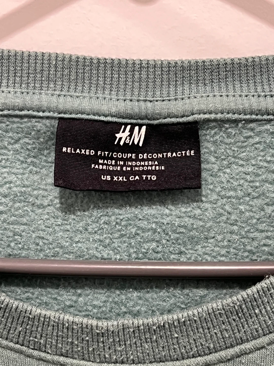 H&M Relaxed Fit XXL Green Sweater - photo 2