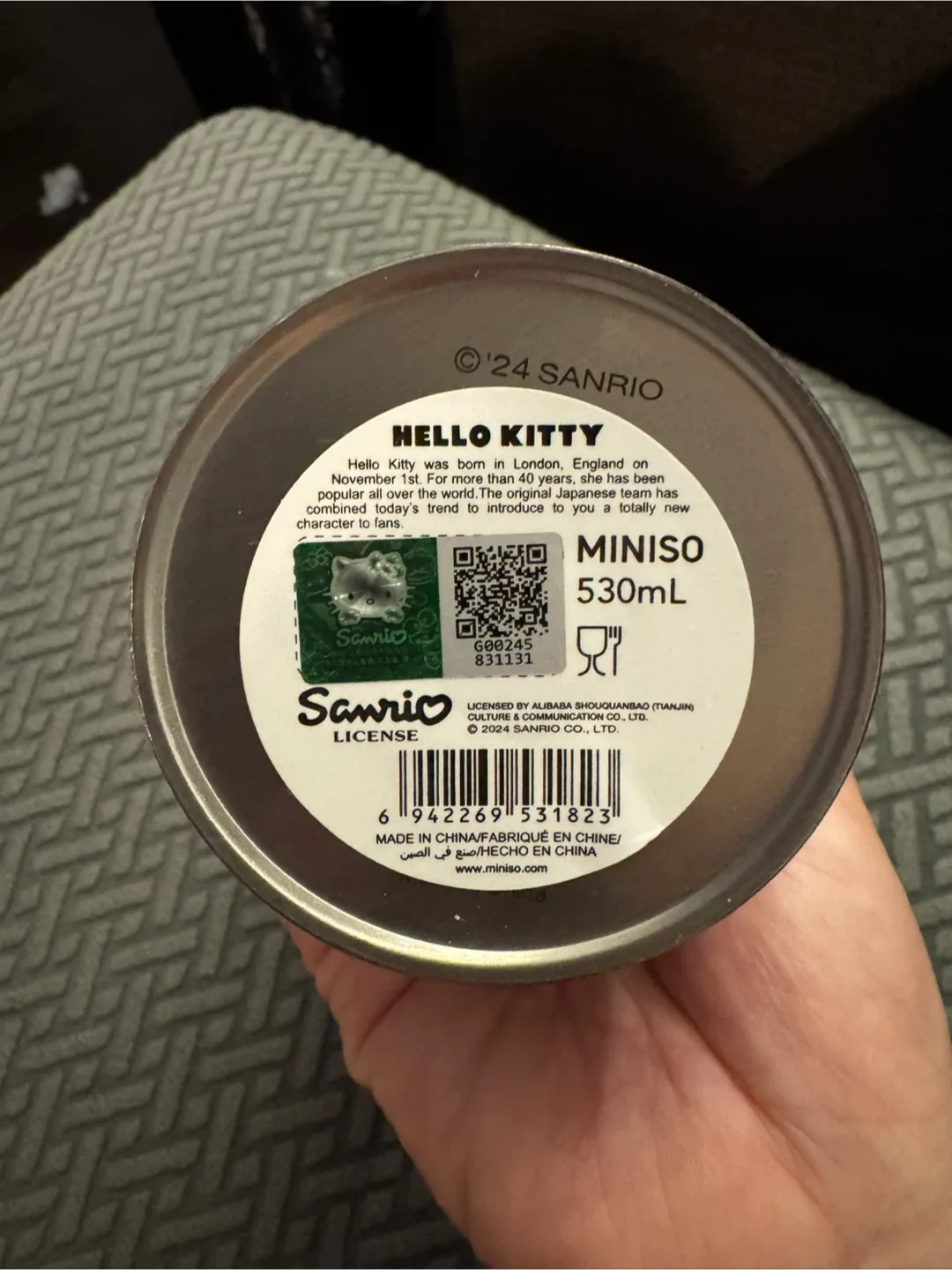 #cleanout New Hello Kitty Miniso Tumbler - 530mL image indicator(2)