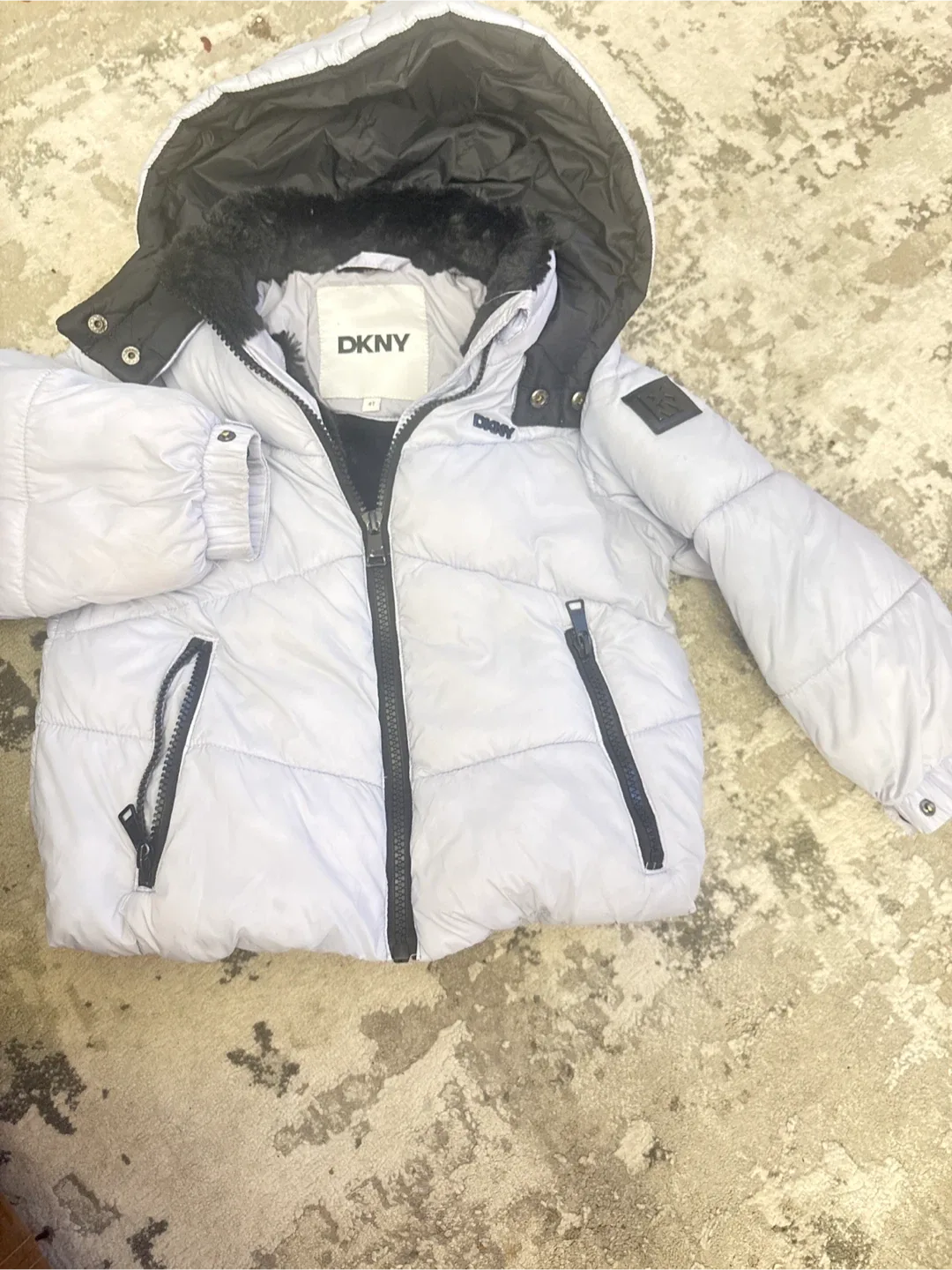 DKNY Puffer Jacket - Size 4T