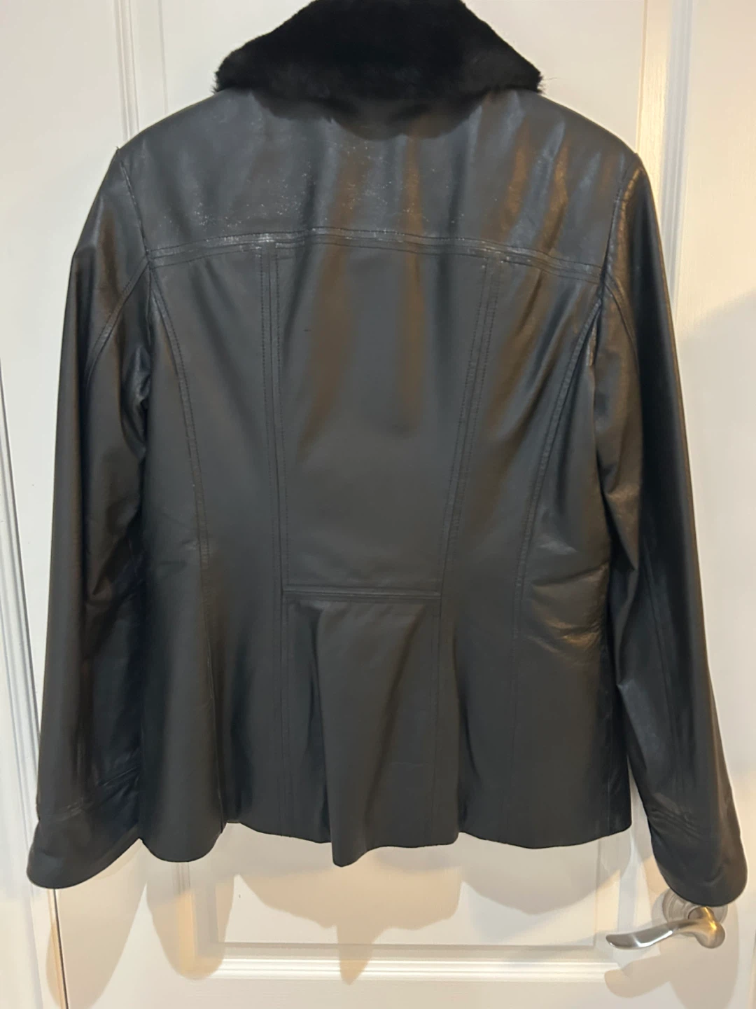 Leather jacket - photo 2