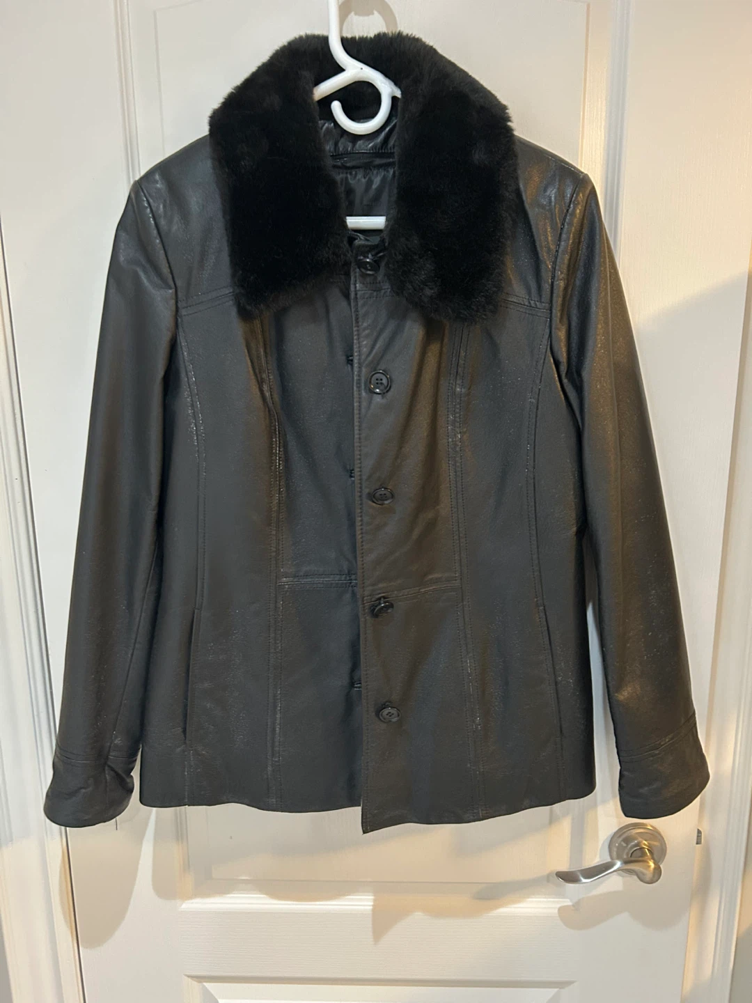 Leather jacket