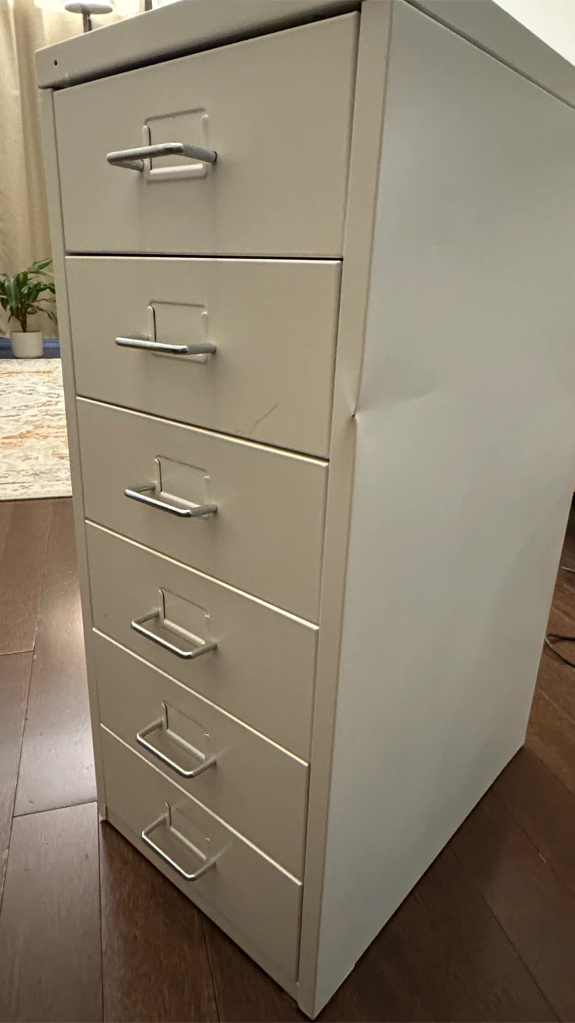 Metal Filing Cabinet - 6 Drawers - photo 2