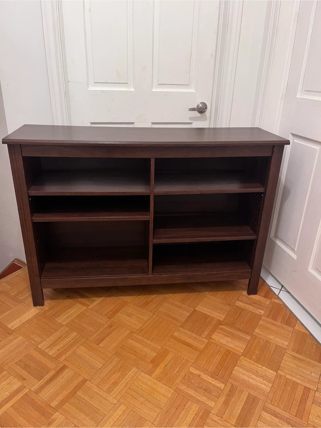 IKEA Burkali TV Stand with Shelf – Adjustable Shelves