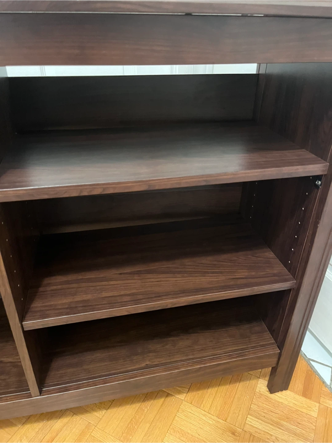 IKEA Burkali TV Stand with Shelf – Adjustable Shelves - photo 4