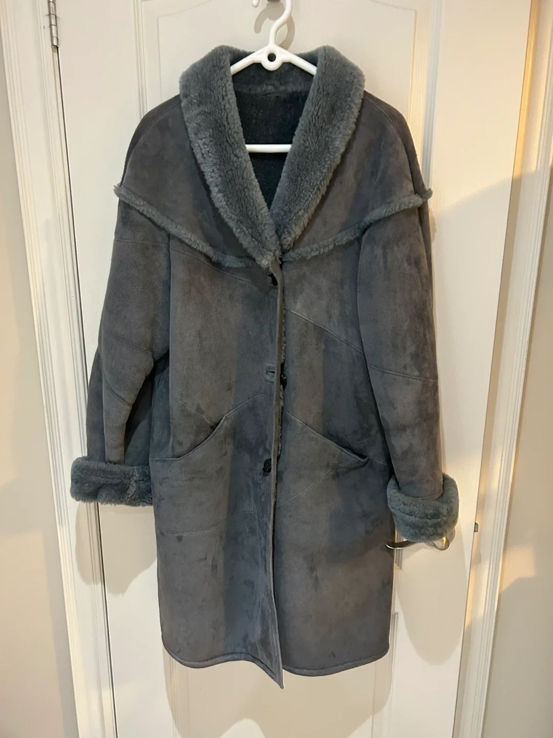 Sheepskin coat