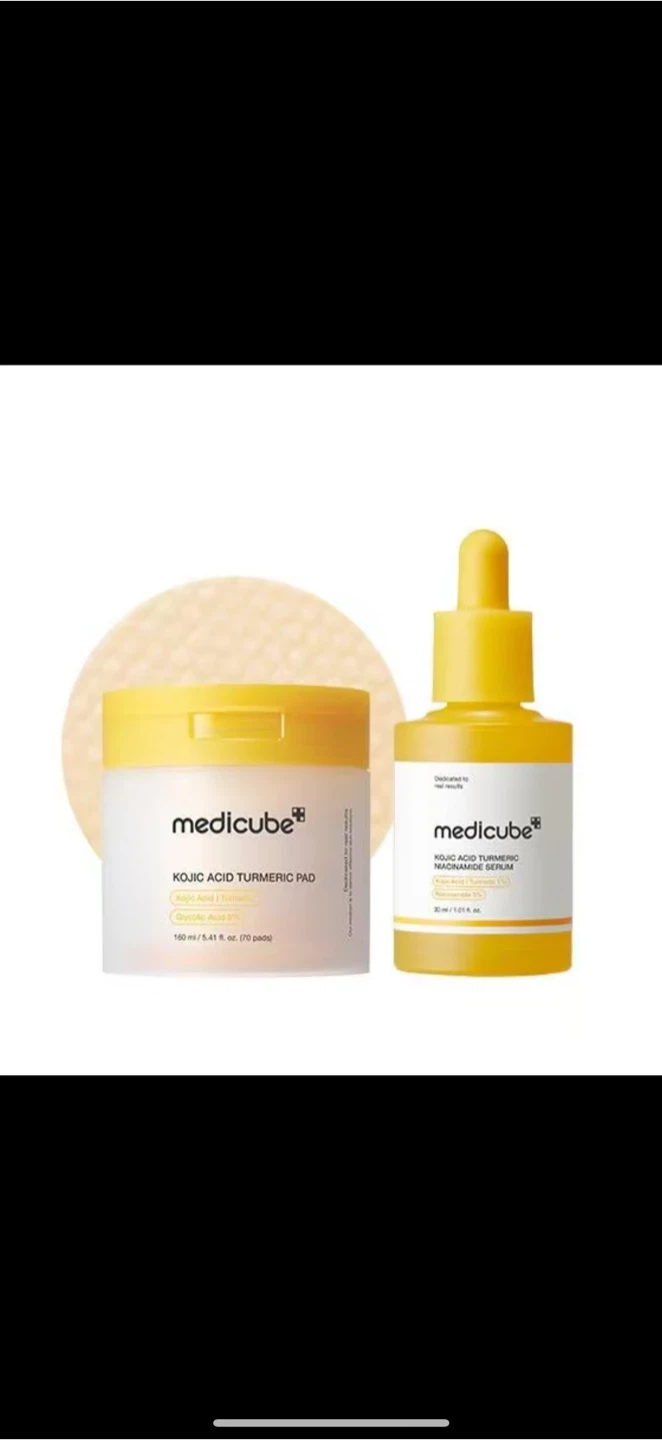 Medicube Kojic Acid Turmeric Clarifying Pad - New!