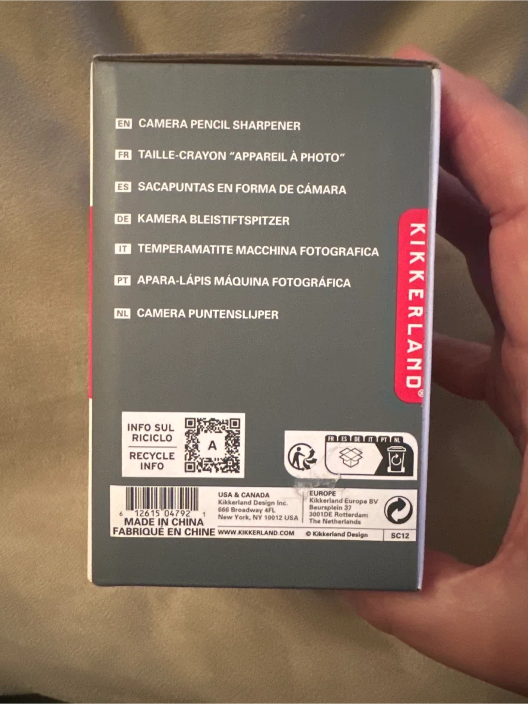 Camera Pencil Sharpener - New in Box! #Cleanout image indicator(4)