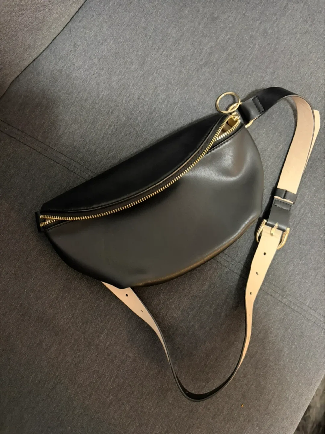 H&M Black Belt Bag