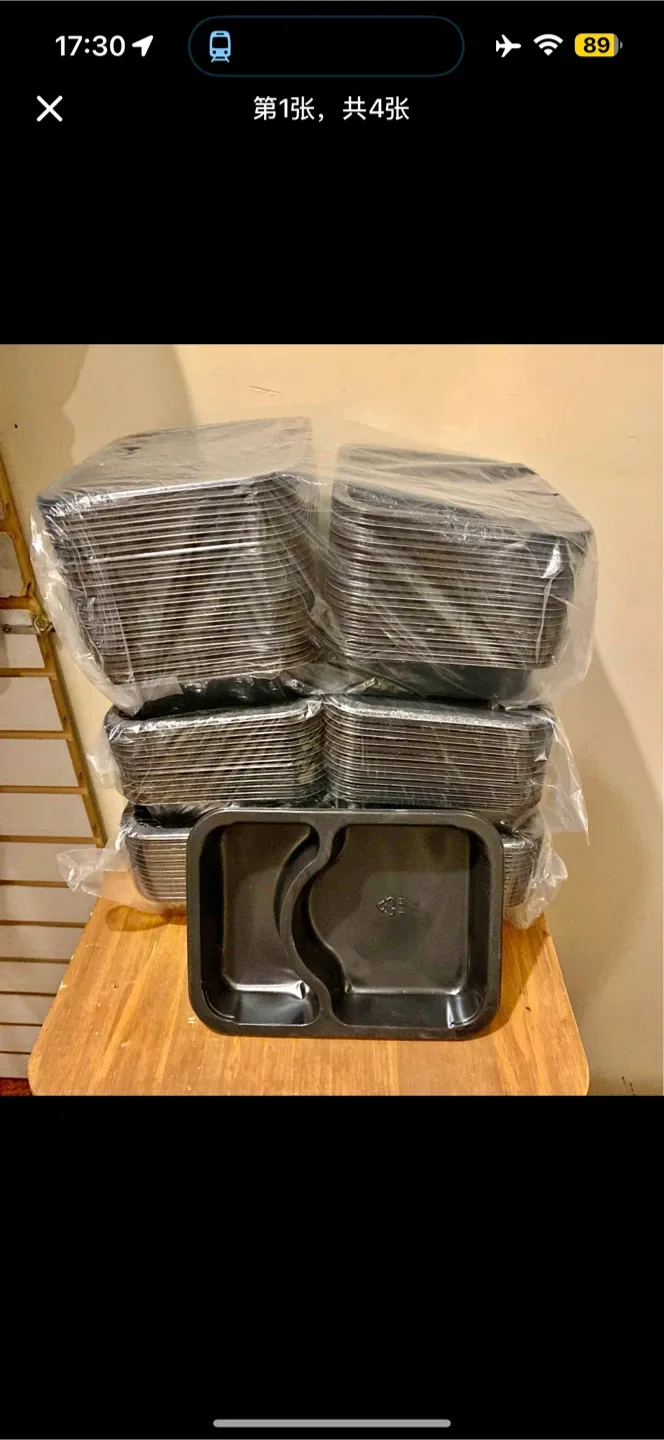 Black Food Containers