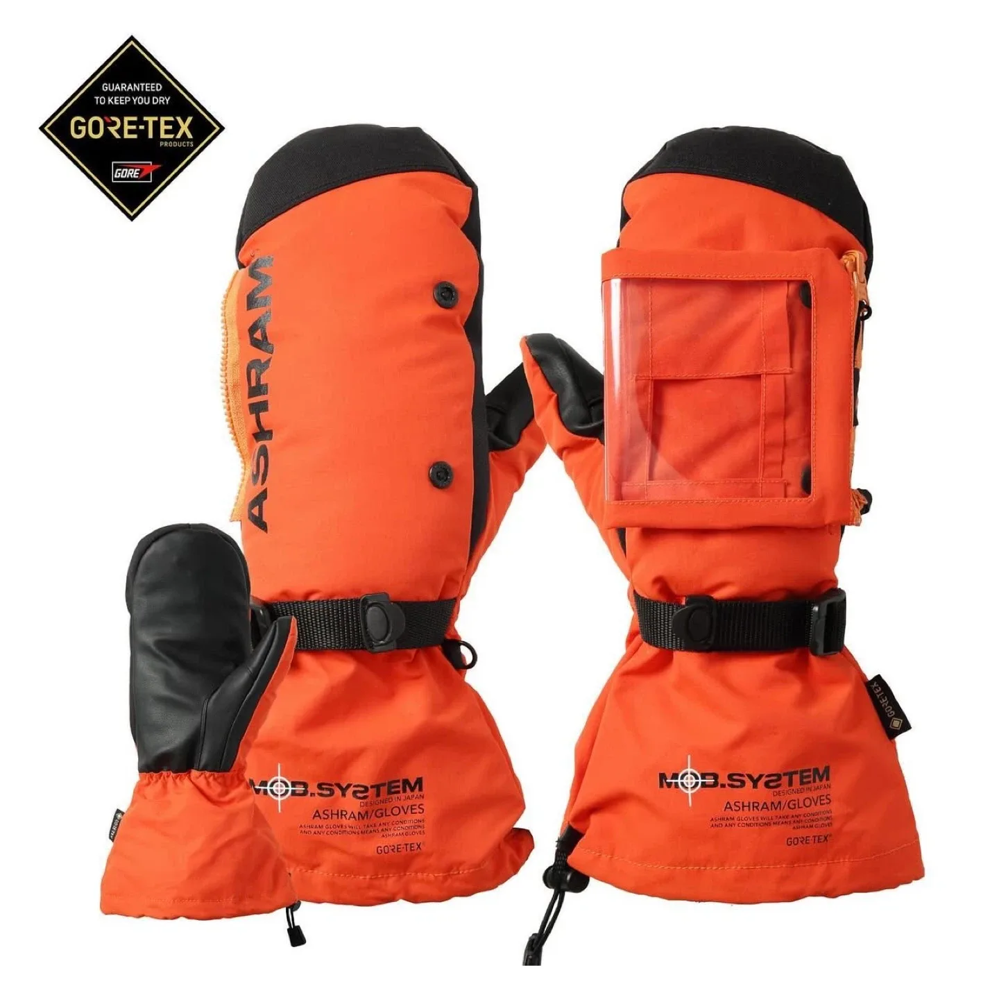 Ashram - GORE-TEX MOB. MITT Mittens + Phone Pocket (🇯🇵Brand) image indicator(4)