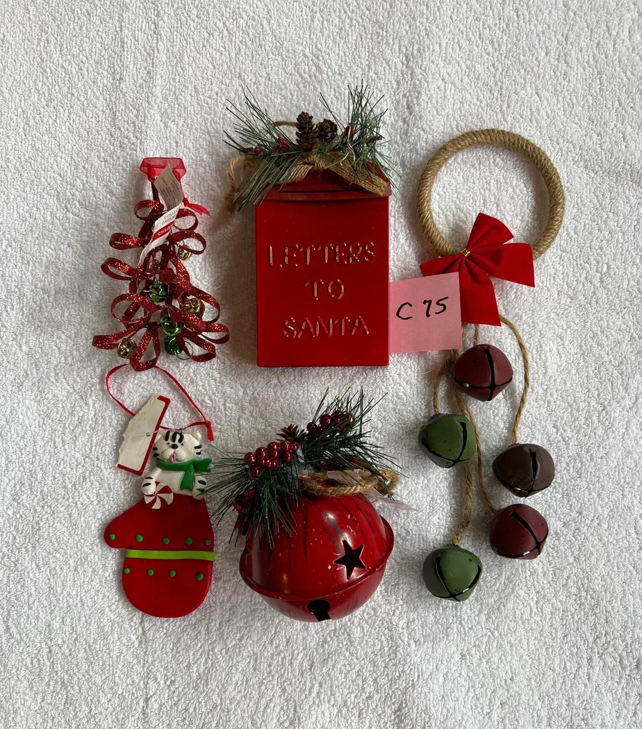 Christmas Ornaments - Set of 5