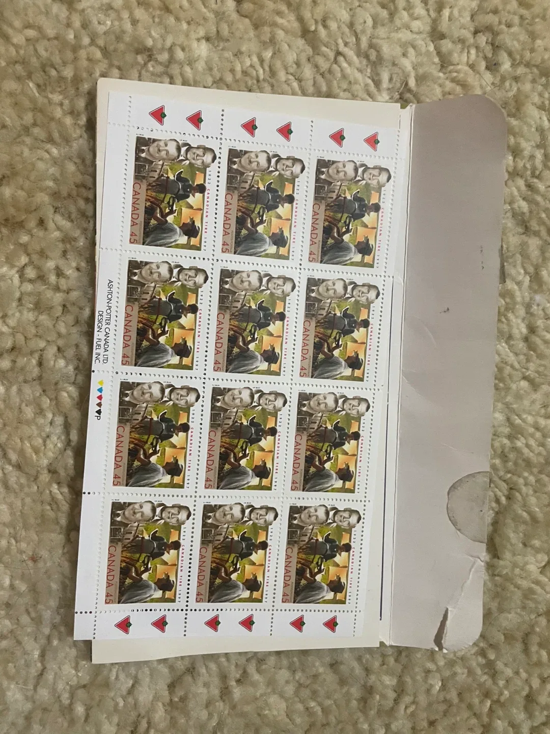 Canadian Tire 75 Years Stamps image indicator(2)