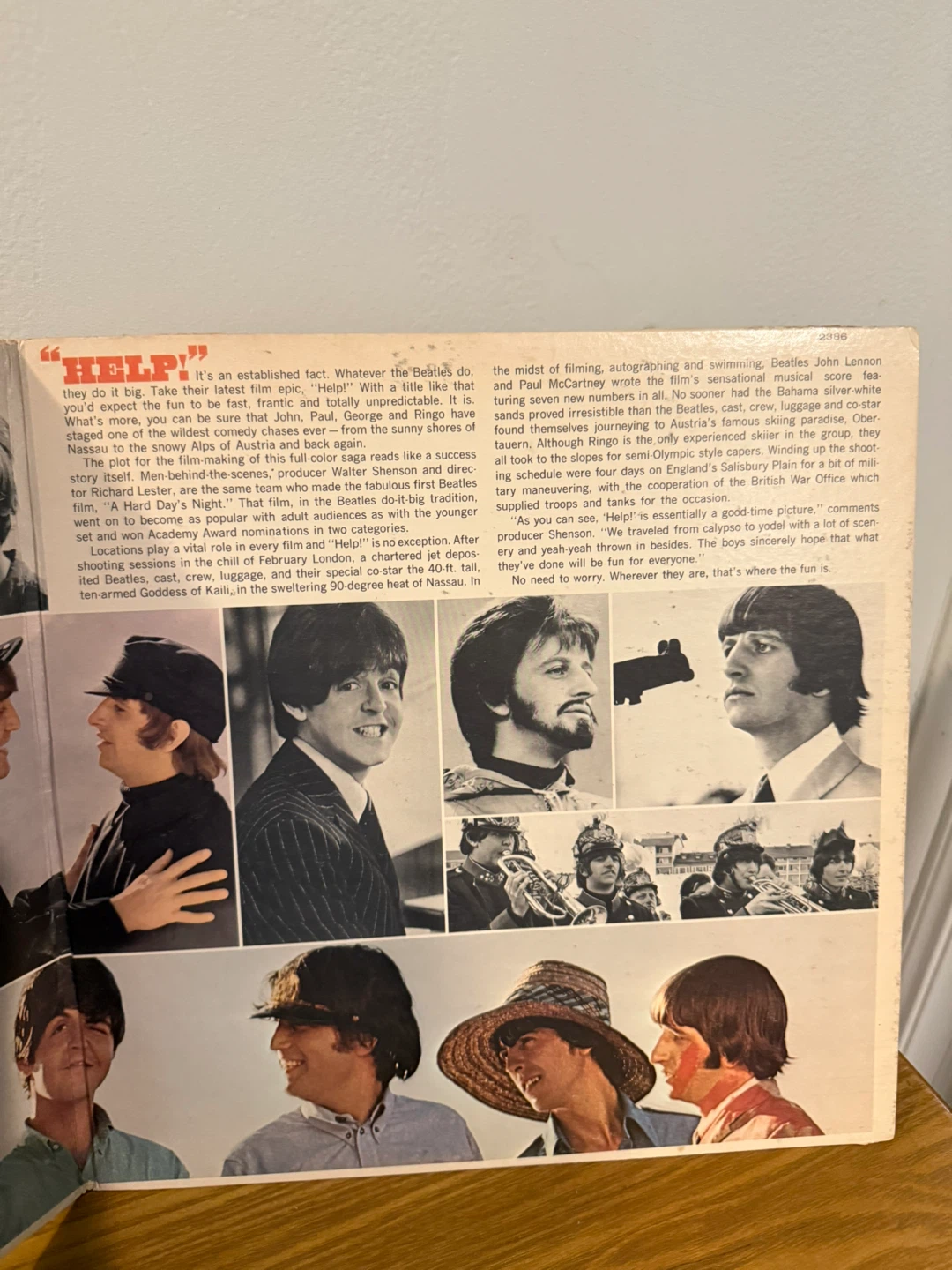 The Beatles - HELP! Original Soundtrack Vinyl - photo 5