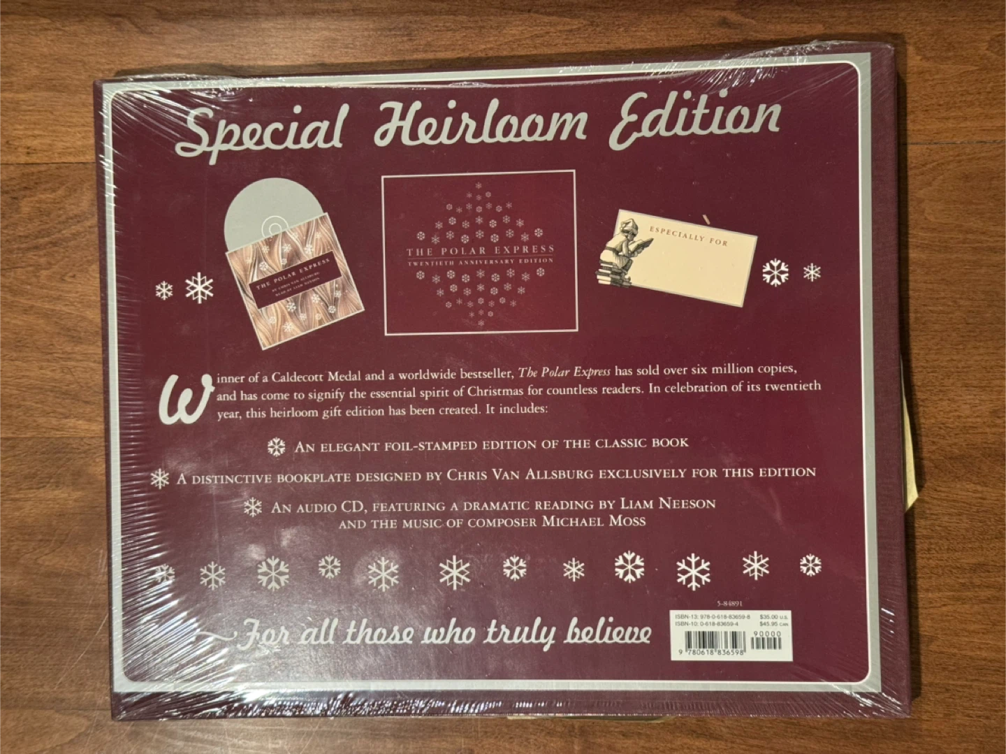 Polar Express Heirloom Edition Hardcover - photo 3