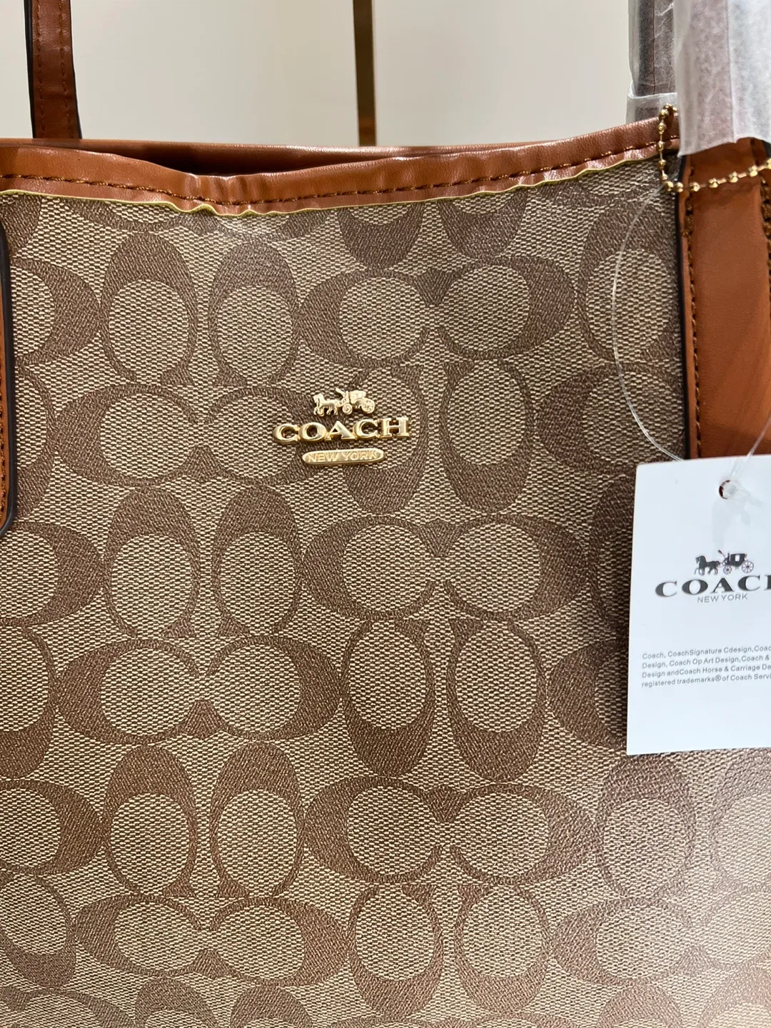 Coach tote bag image indicator(2)