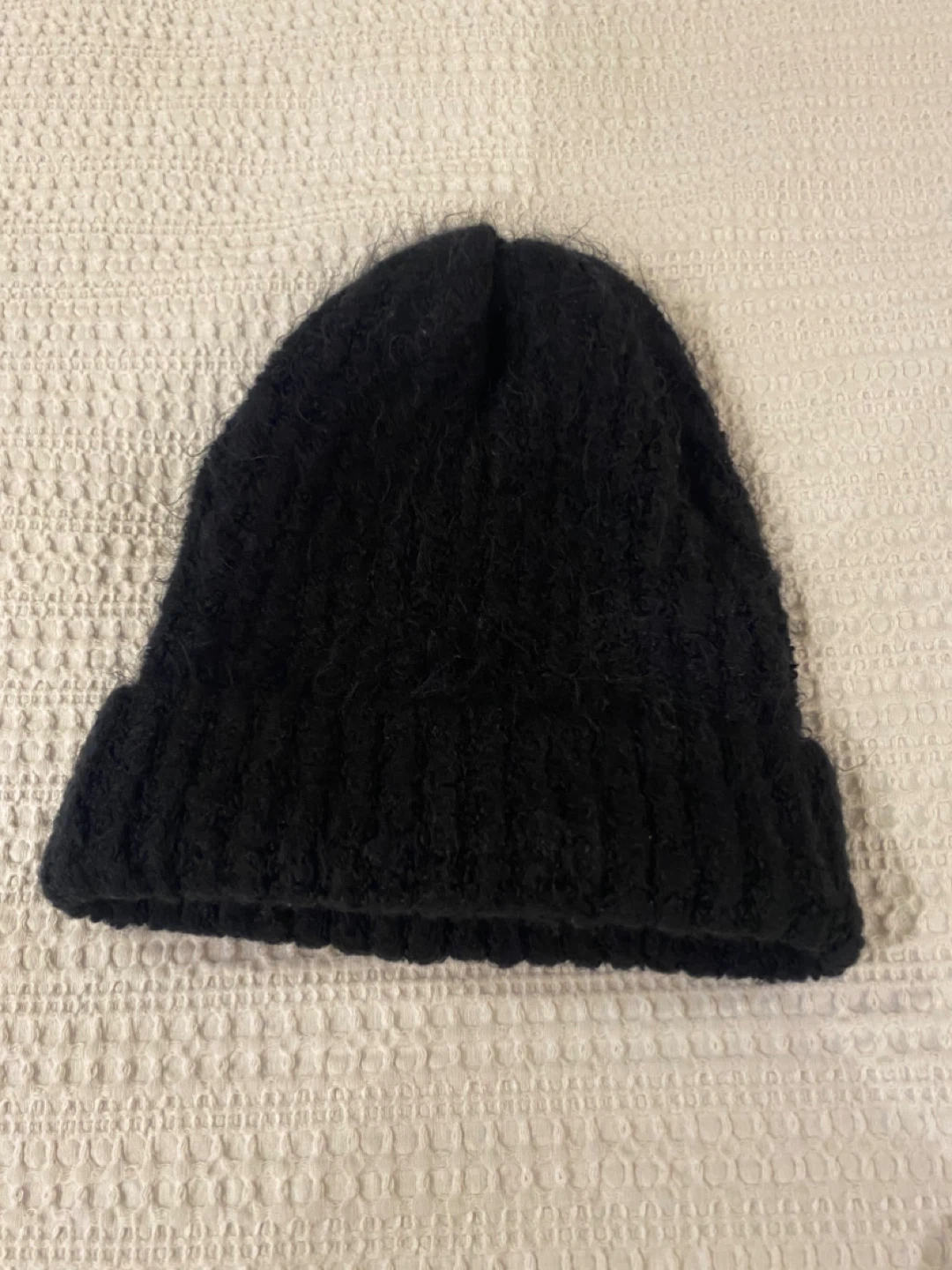 Black Knit Beanie
