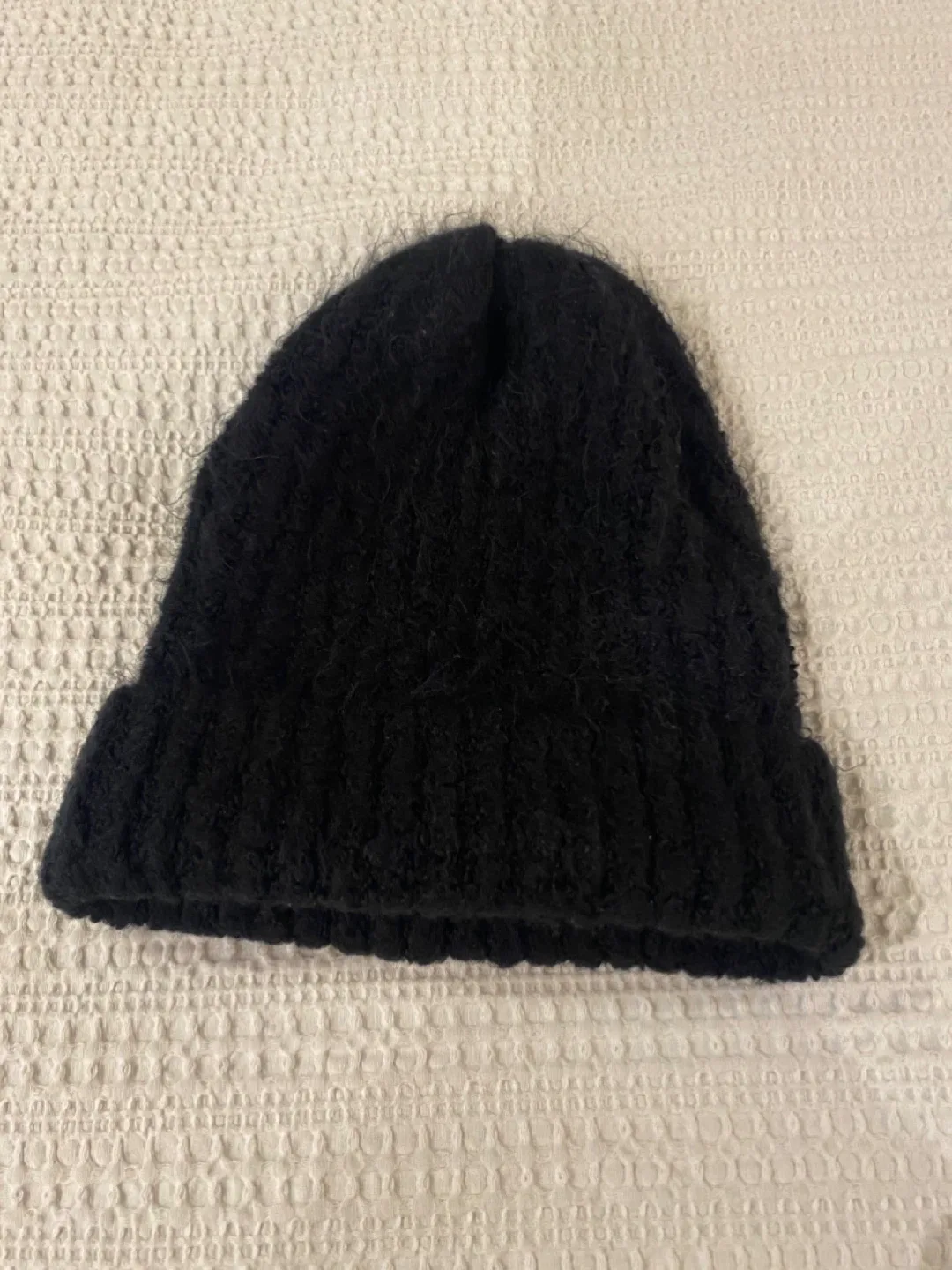 Black Knit Beanie