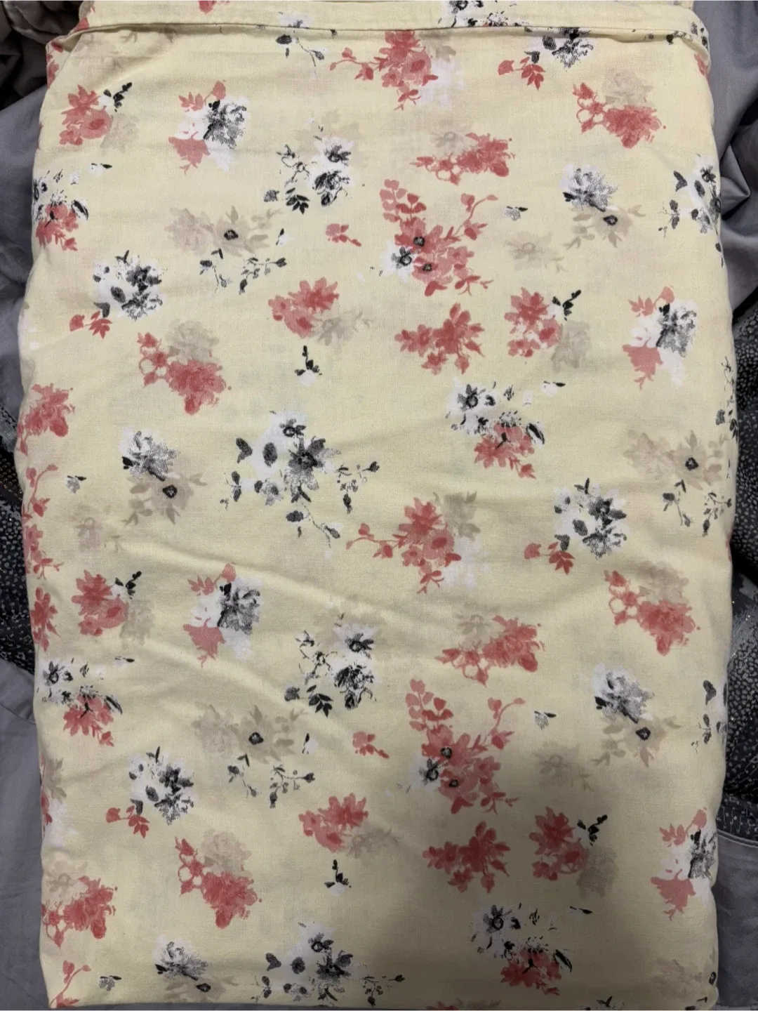 Floral Fabric duvet cover queen size