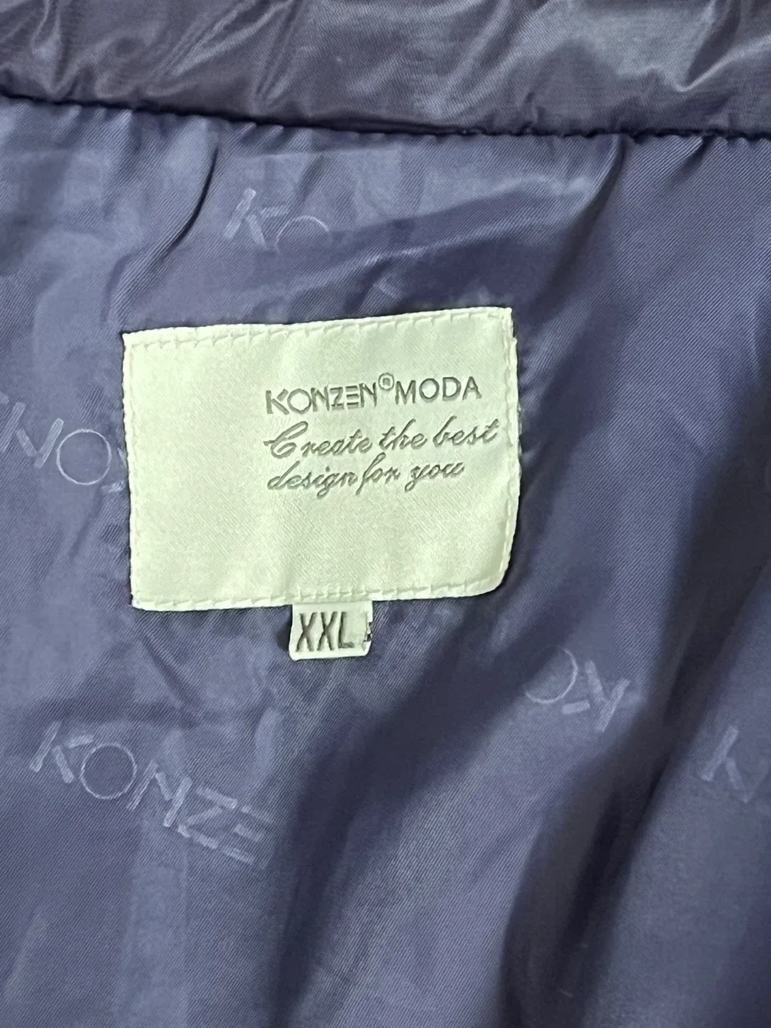 KONZEN MODA XXL Purple Padded Jacket image indicator(4)