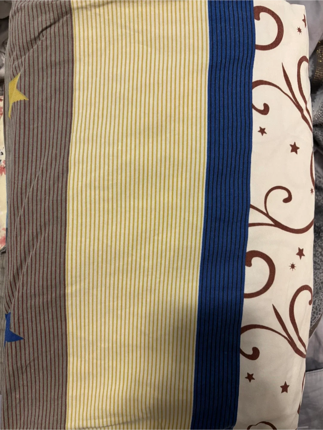 Striped Patterned duvet cover queen size