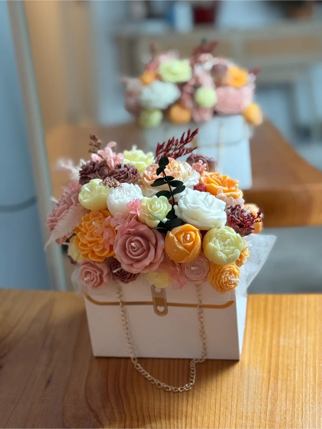 Floral Candle box