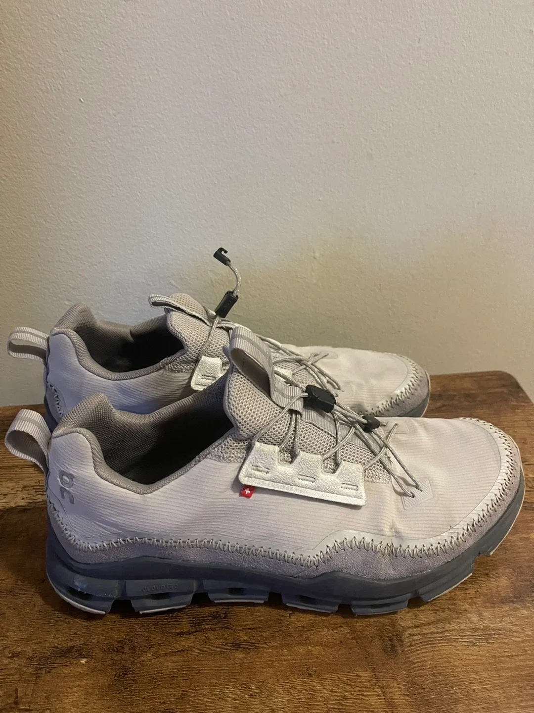 On Running Cloudaway Grey Hiking Shoes - Men's 10