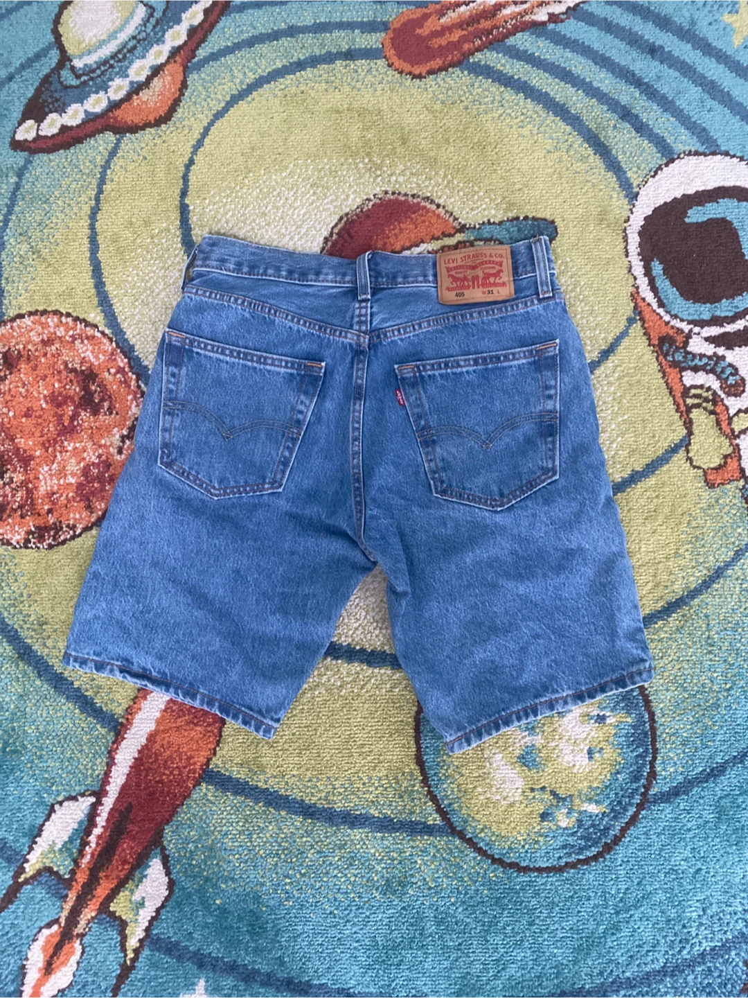 Levi Strauss & Co. 405 Denim Shorts - Size 31 - photo 3