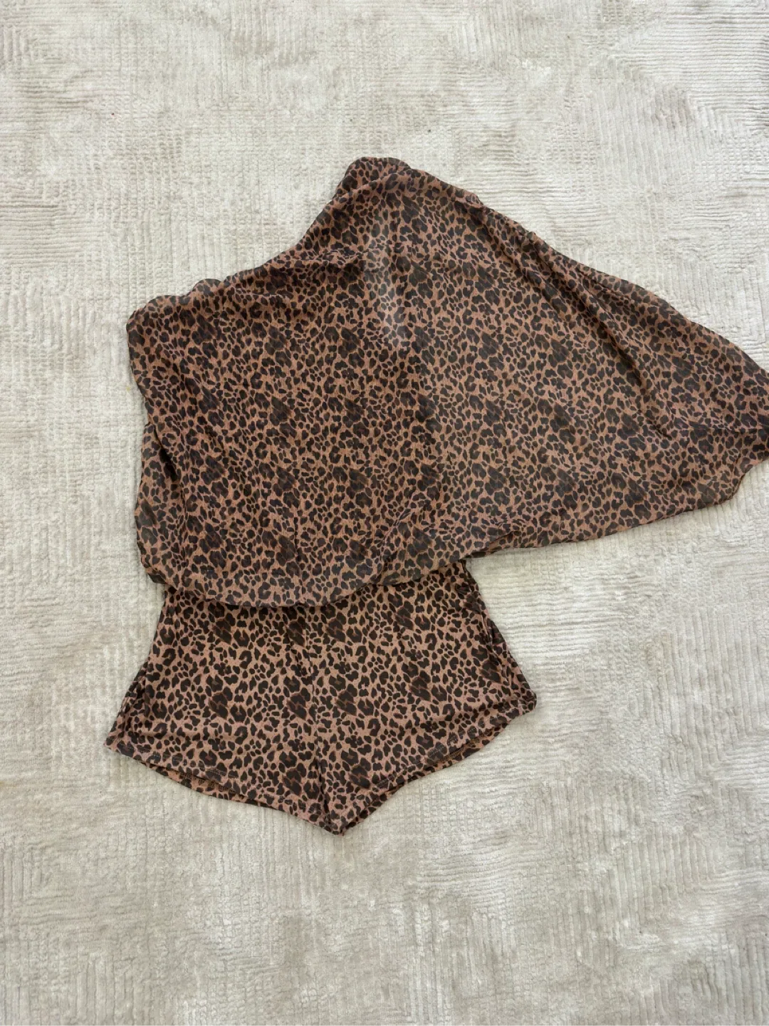 New Fashion Nova Leopard Print Romper