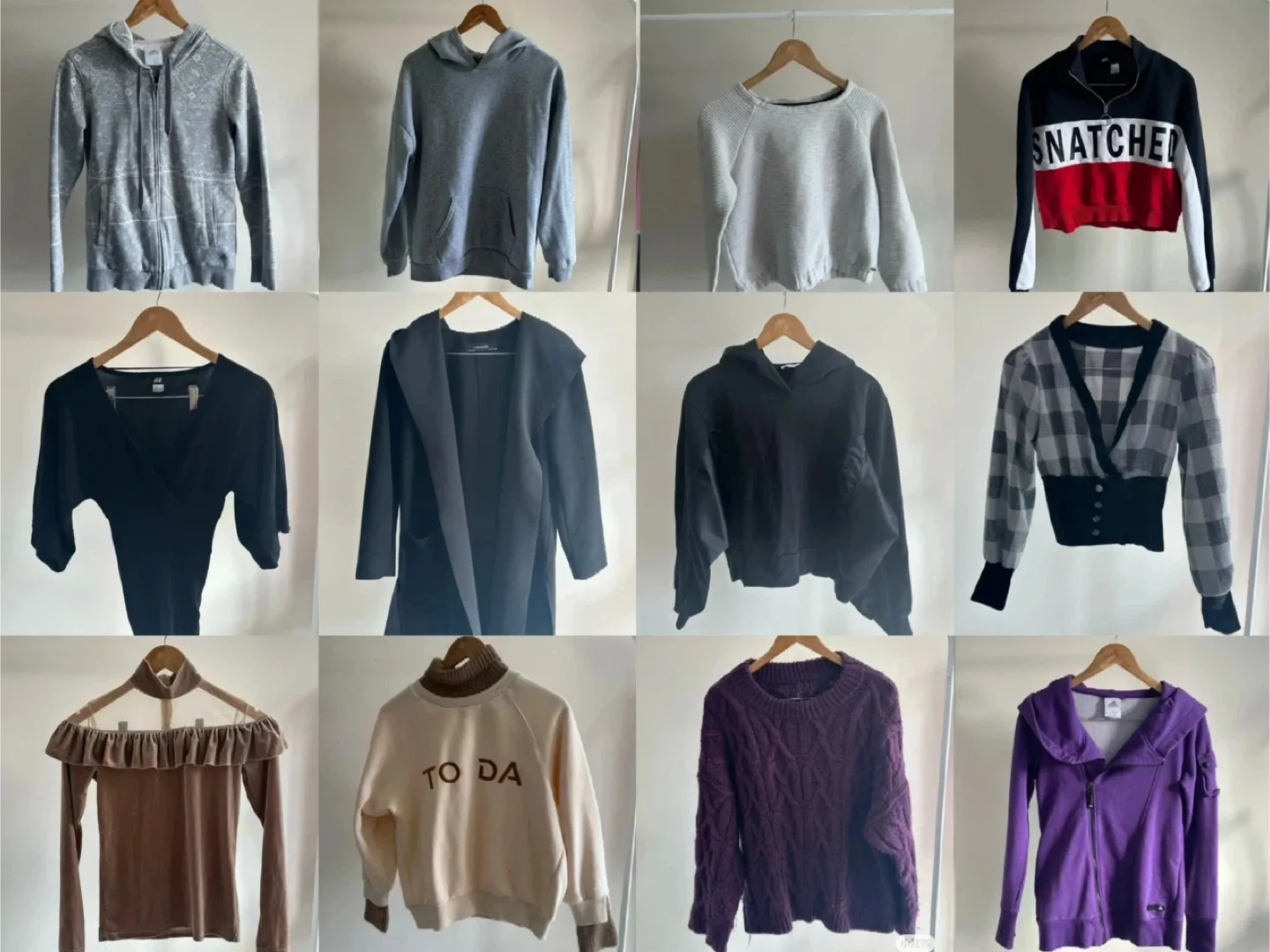 Mixed Clothing Lot - Sweaters, Hoodies, Tops