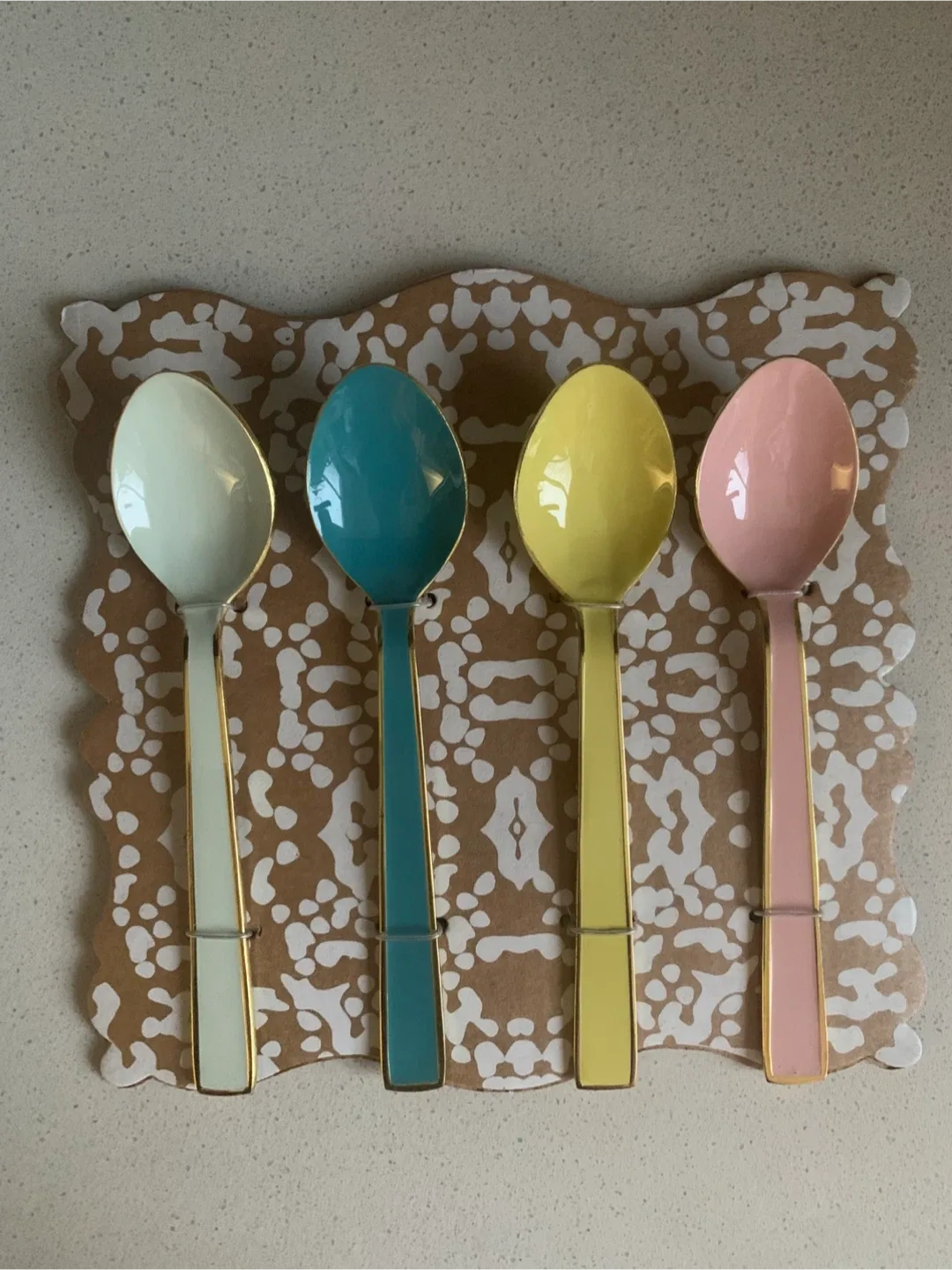NEW - Anthropologie Palette Spoons - Set of 4
