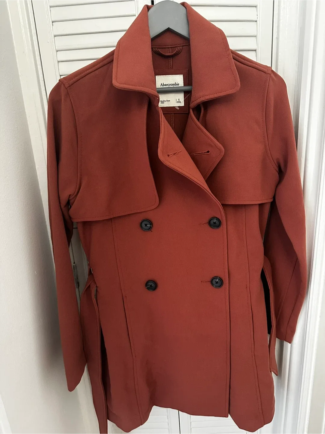Abercrombie & Fitch Trench Coat - Size S image indicator(3)
