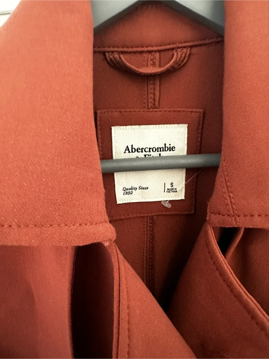 Abercrombie & Fitch Trench Coat - Size S image indicator(4)