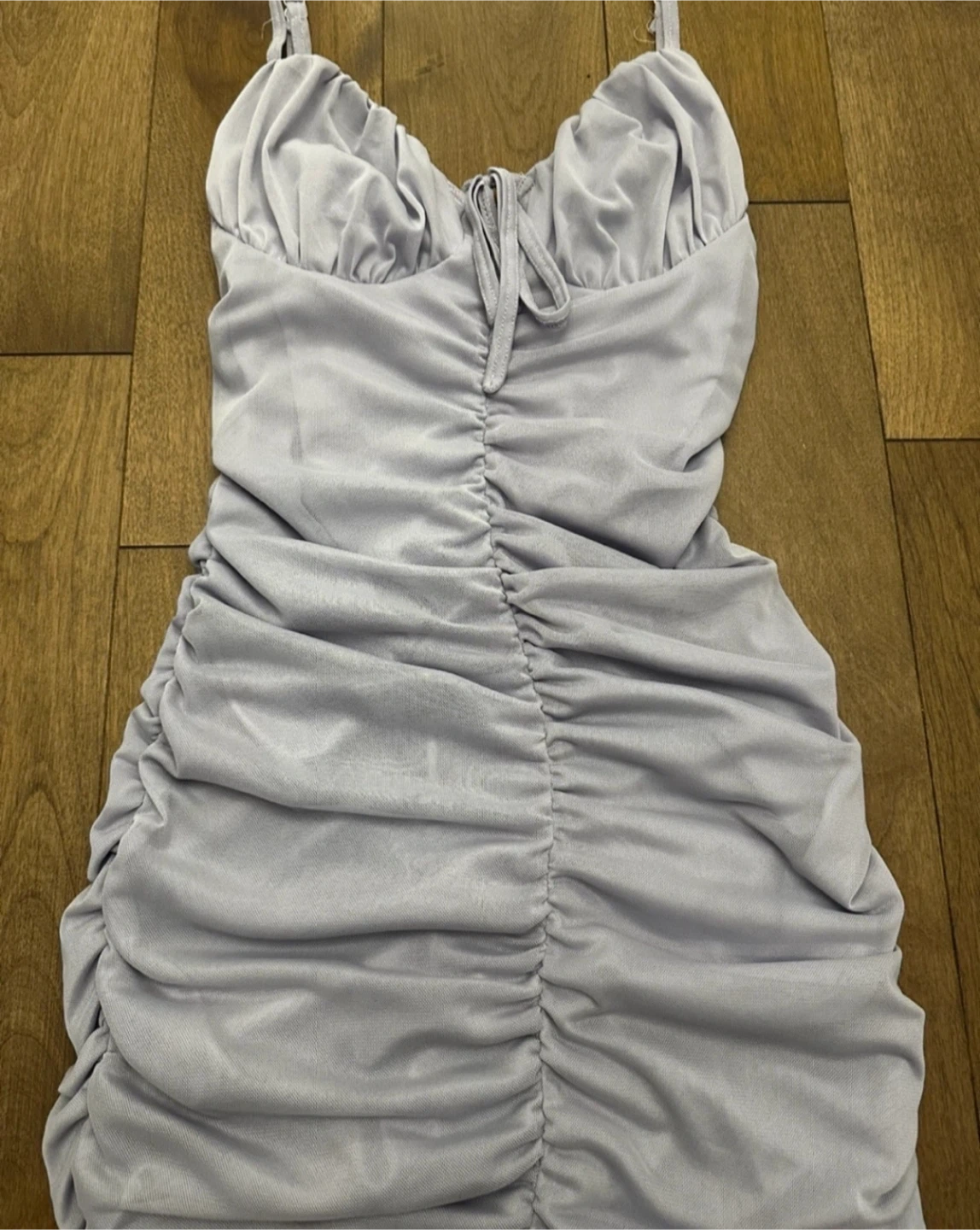 Ruched Mini Dress - Light lavender - photo 2