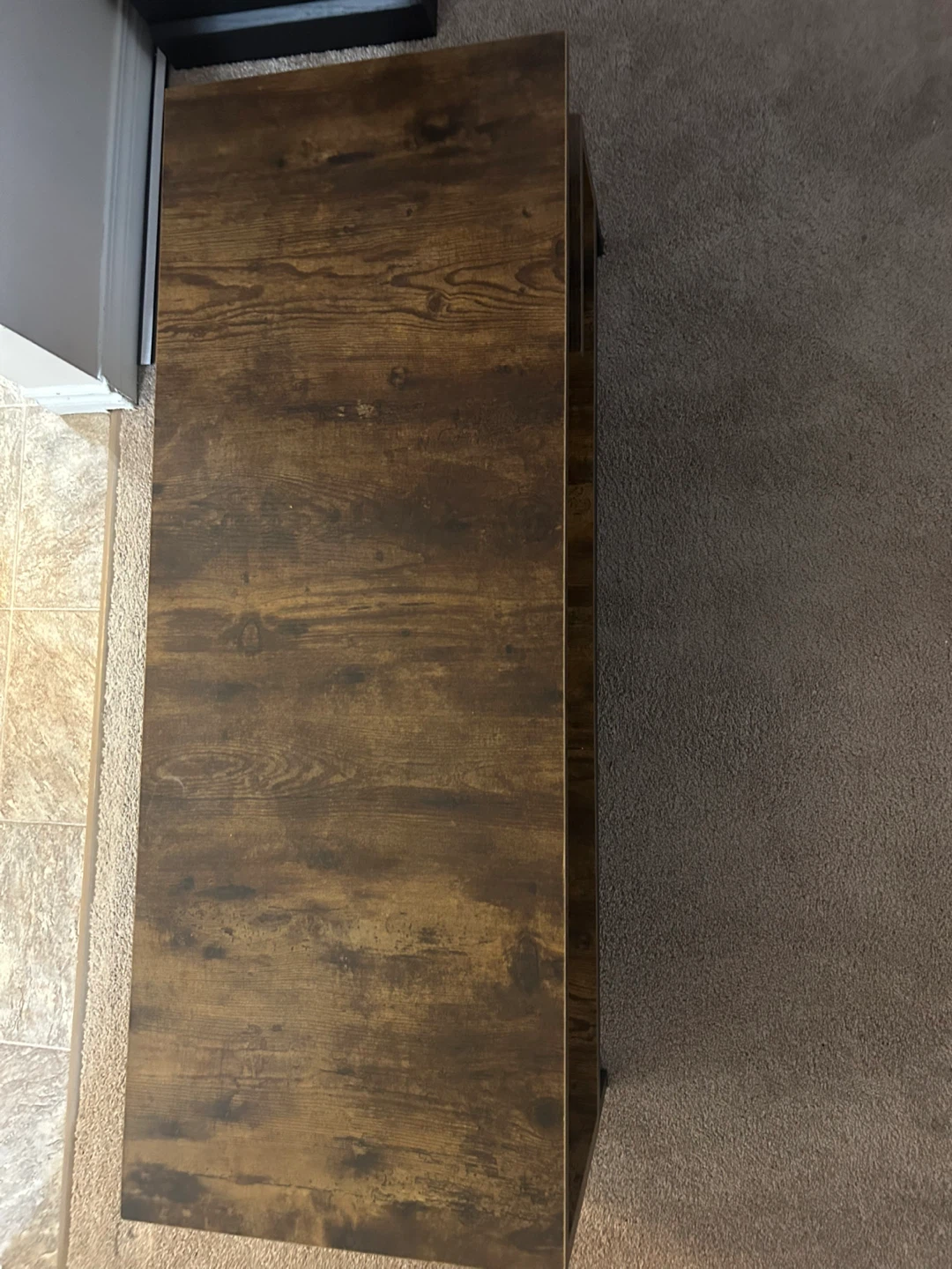 Brown rustic TV Stand - photo 5