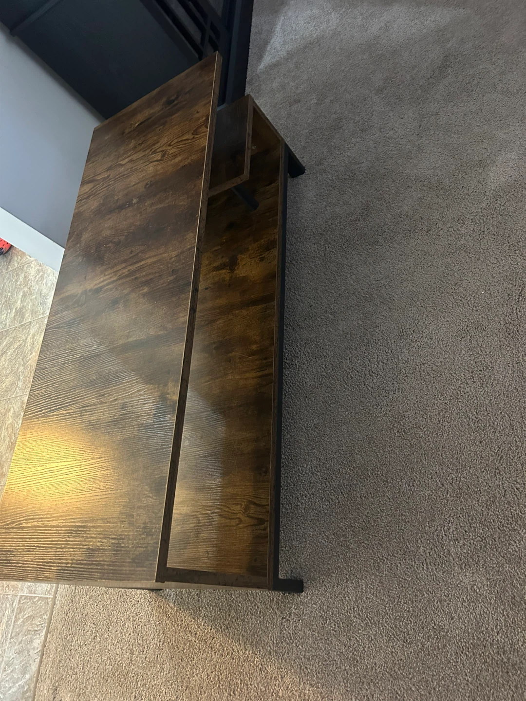 Brown rustic TV Stand - photo 4